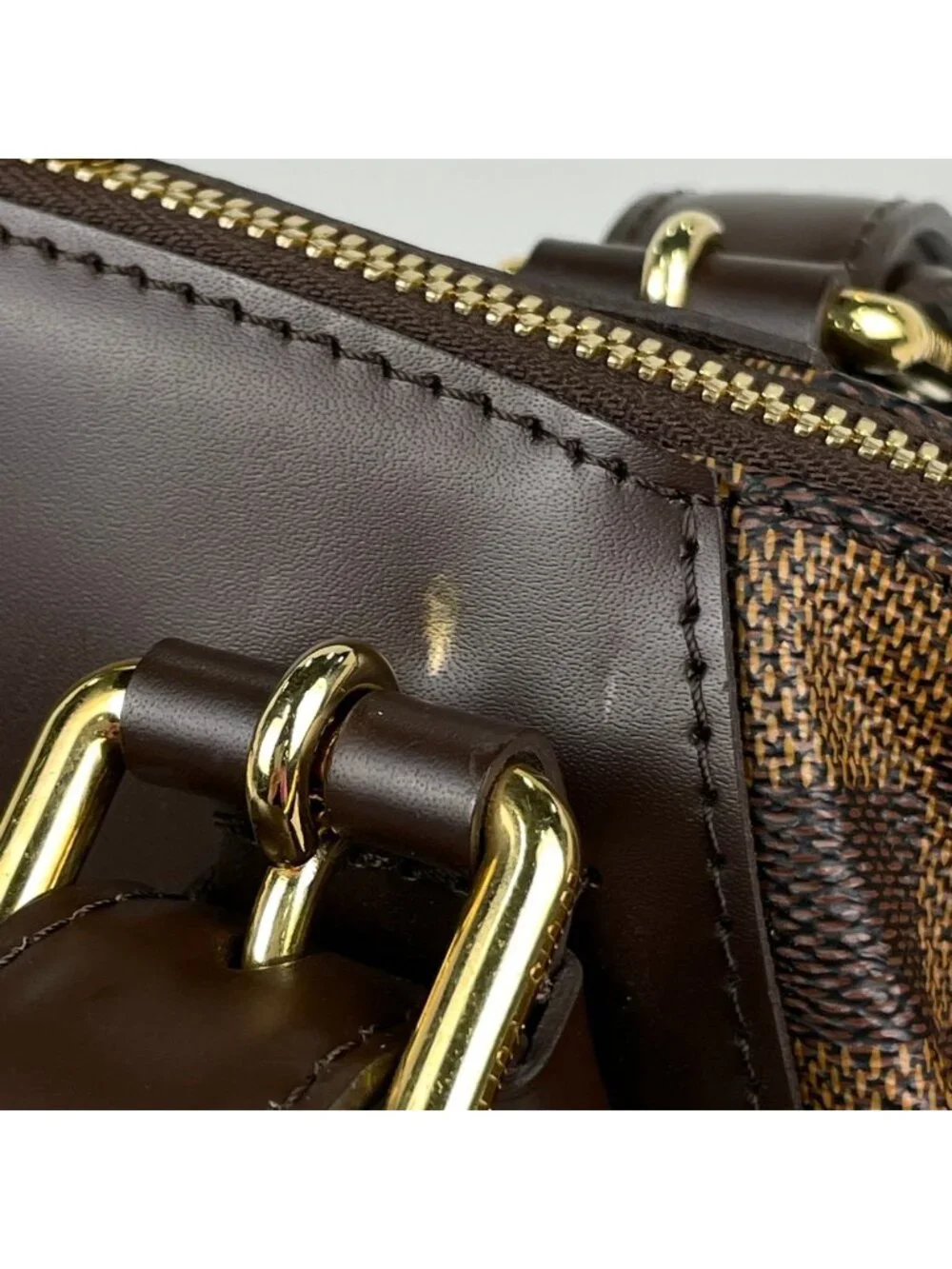 Louis Vuitton Verona MM Tote Shoulder Bag Damier Brown
